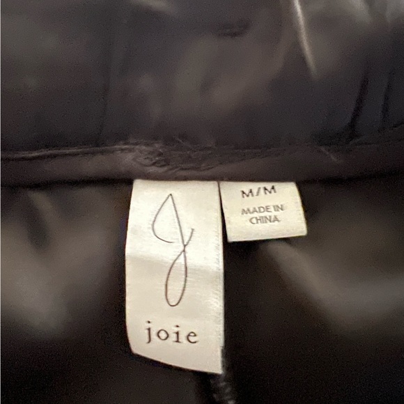 Wide Leg Satin Ankle Pants, Black, Size M - Picture 8 of 9